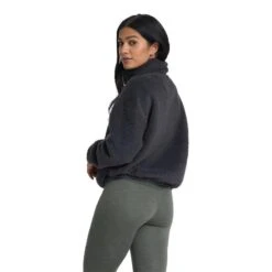 Vuori Women's Cozy Sherpa Jacket -Patagonia Shop vuori womens cozy sherpa jacket back