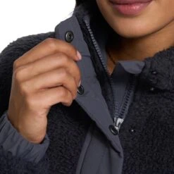 Vuori Women's Cozy Sherpa Jacket -Patagonia Shop vuori womens cozy sherpa jacket buttons