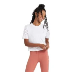 Vuori Women's Energy Tee -Patagonia Shop vuori womens energy tee white grid