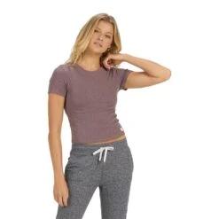 Vuori Women's Mudra Fitted Tee -Patagonia Shop vuori womens mudra fitted tee hazel