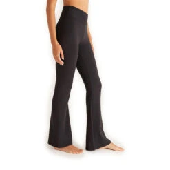Z Supply Women's Everyday Flare Leggings -Patagonia Shop z supply womens everyday flare leggings black 3