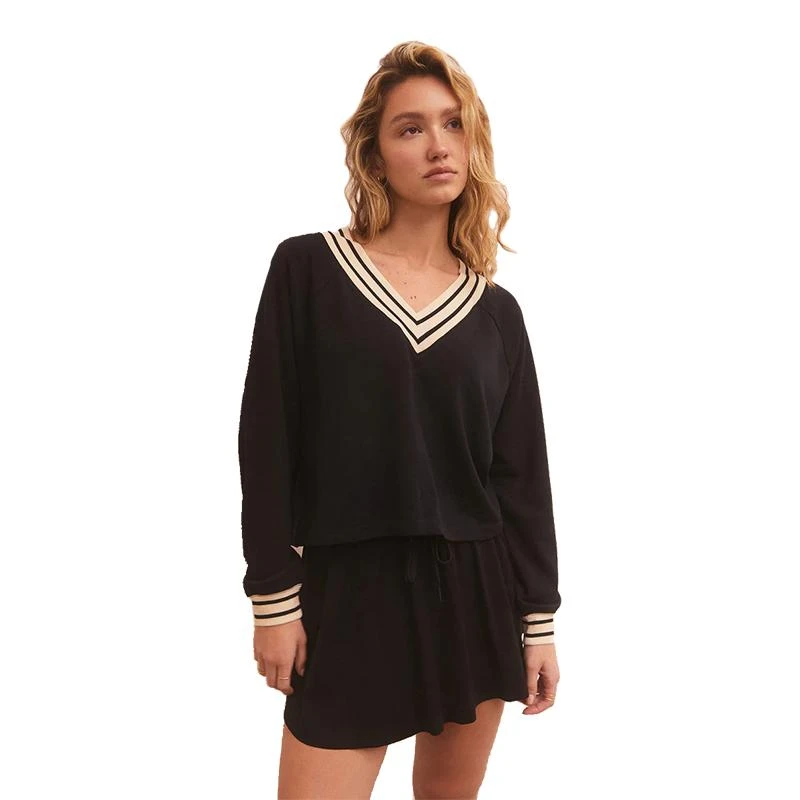 Z Supply Women's Off The Court Modal Sweatshirt 1 Z Supply Women's Off The Court Modal Sweatshirt